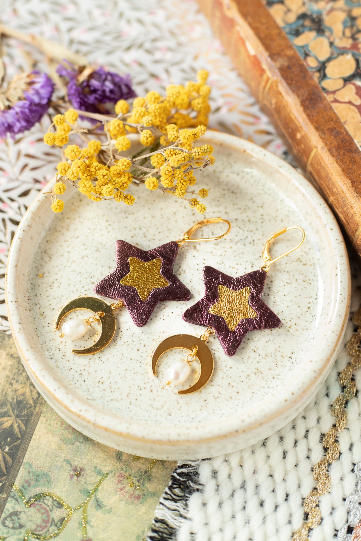 Boucles d'oreilles Etoiles