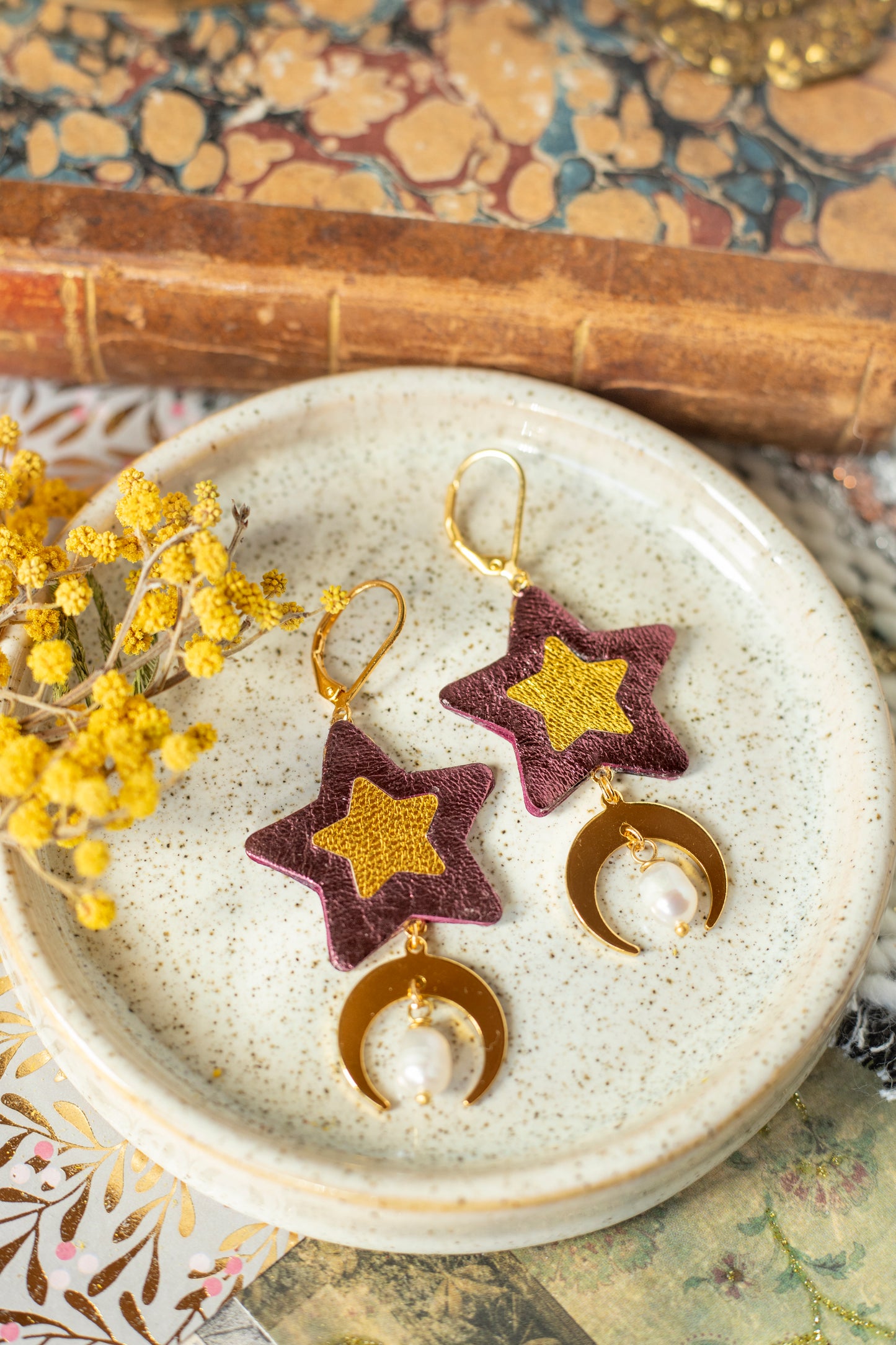 Boucles d'oreilles Etoiles