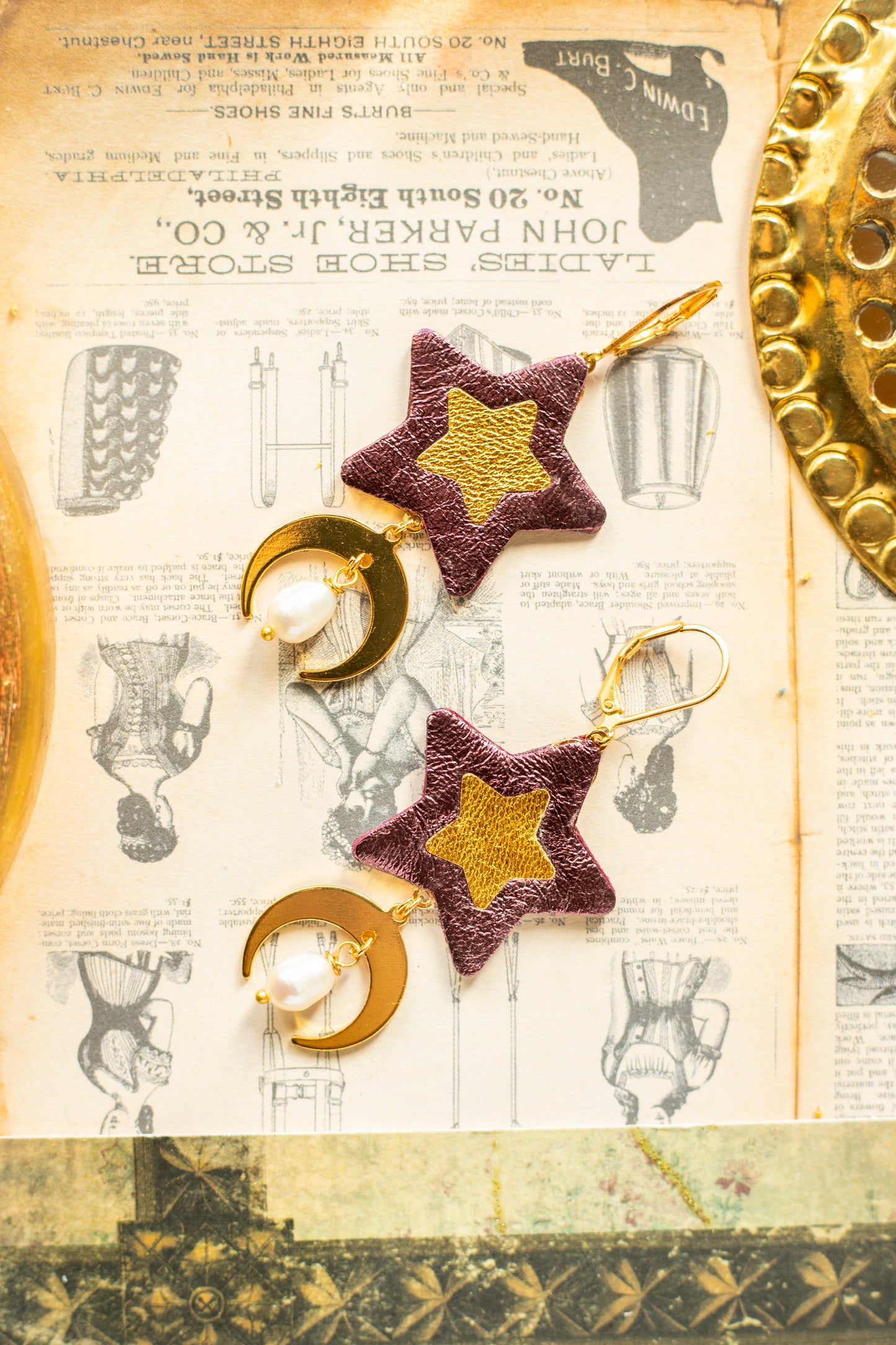 Boucles d'oreilles Etoiles