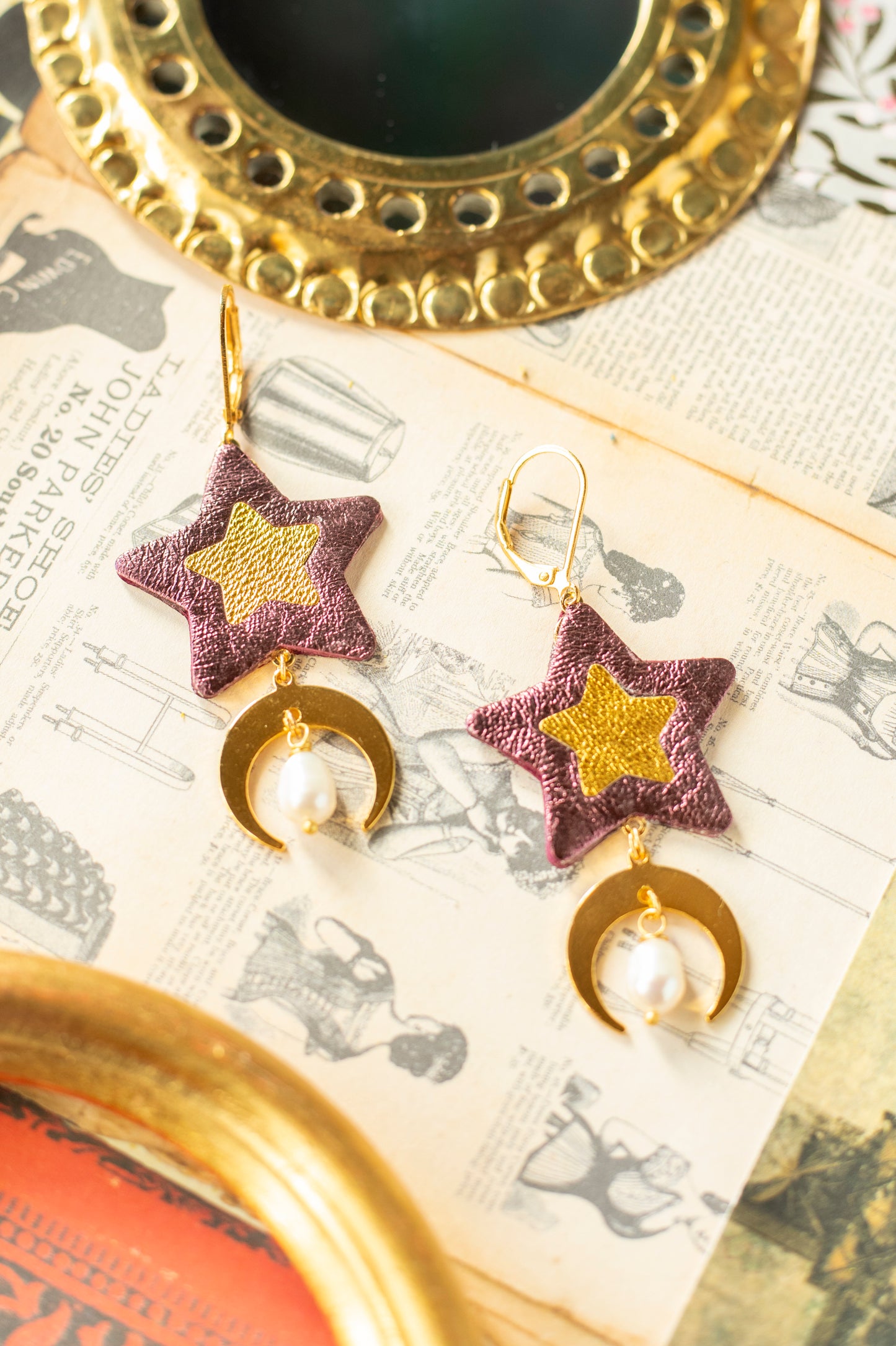 Boucles d'oreilles Etoiles