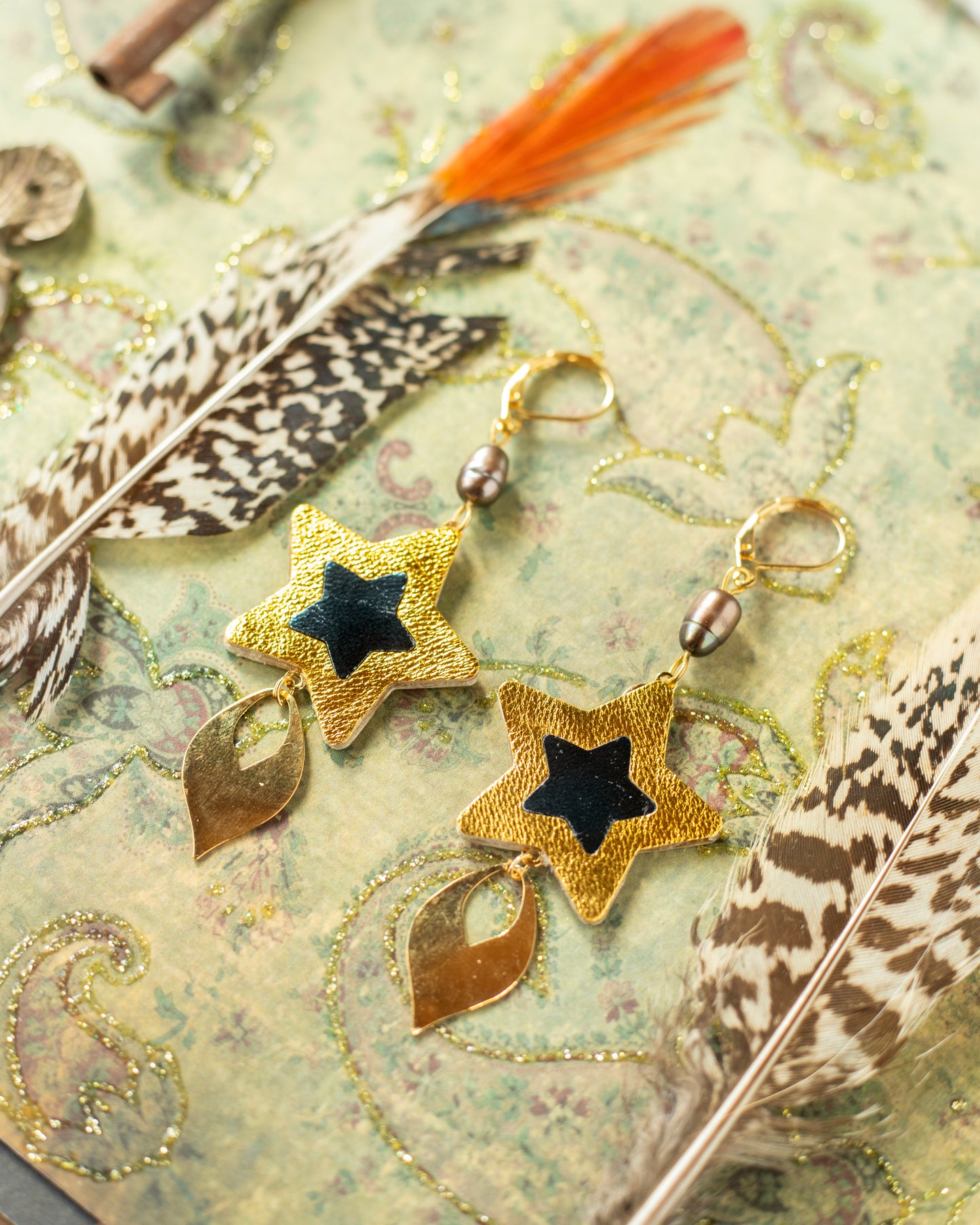 Boucles d'oreilles Etoiles