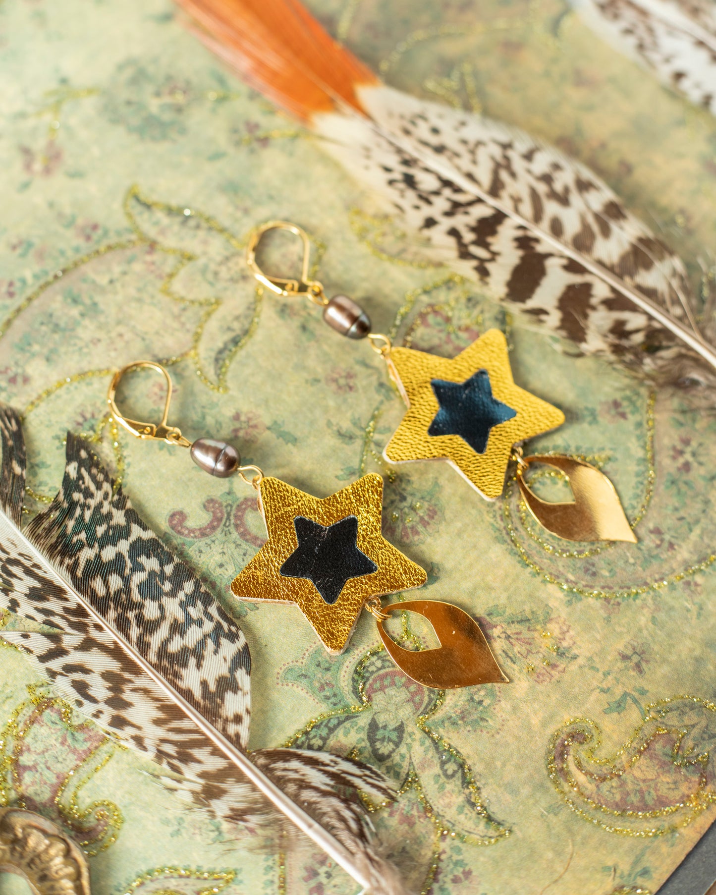 Boucles d'oreilles Etoiles
