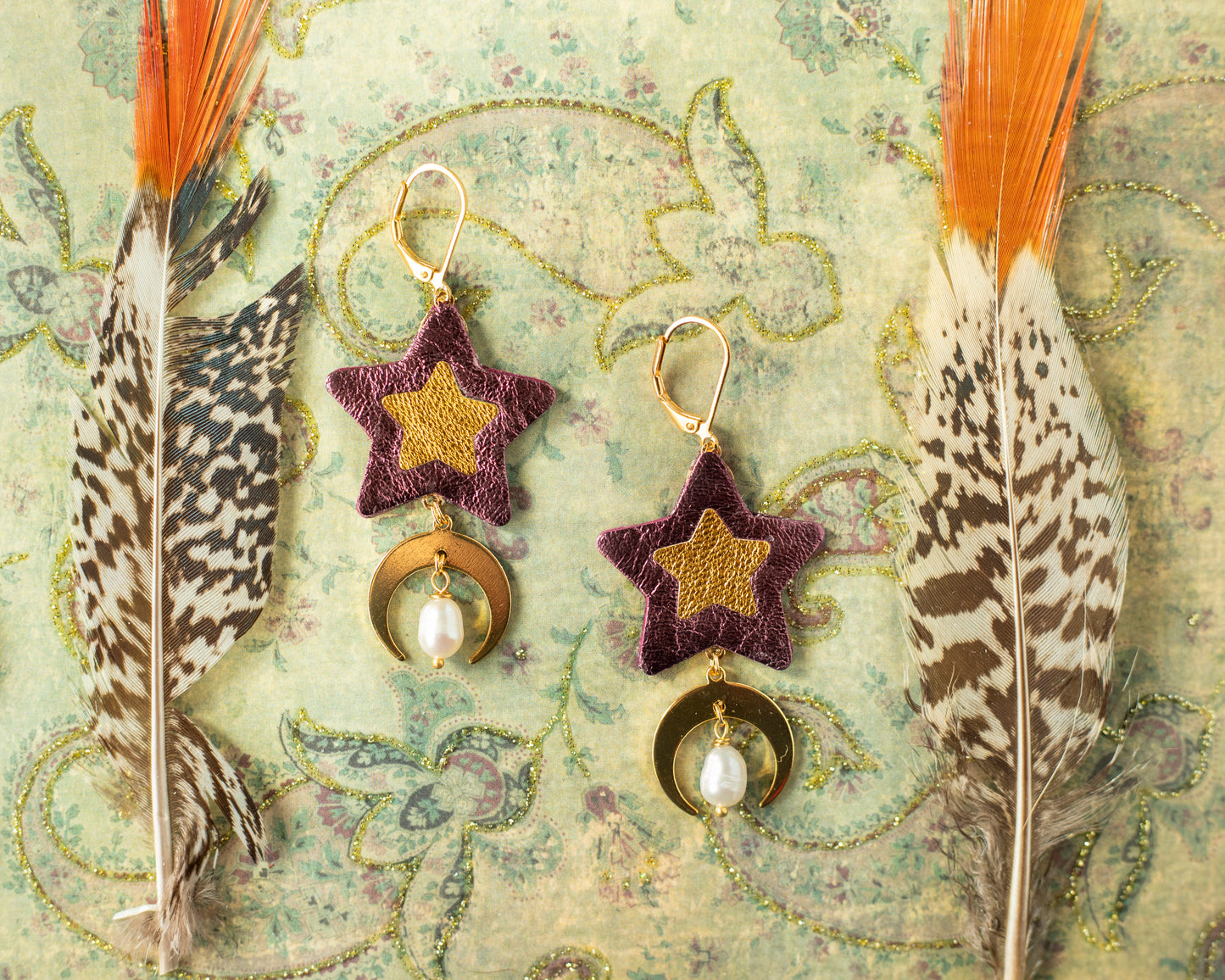 Boucles d'oreilles Etoiles
