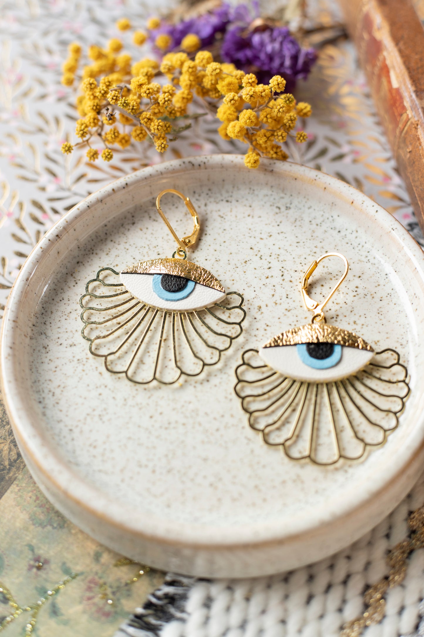 Boucles d'oreilles Yeux