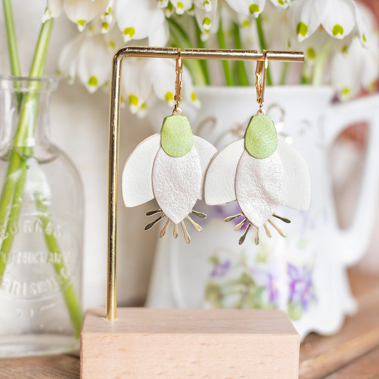Boucles d'oreilles Nivéoles