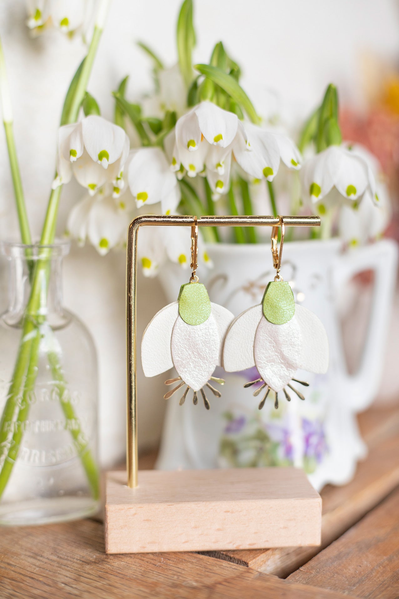 Boucles d'oreilles Nivéoles