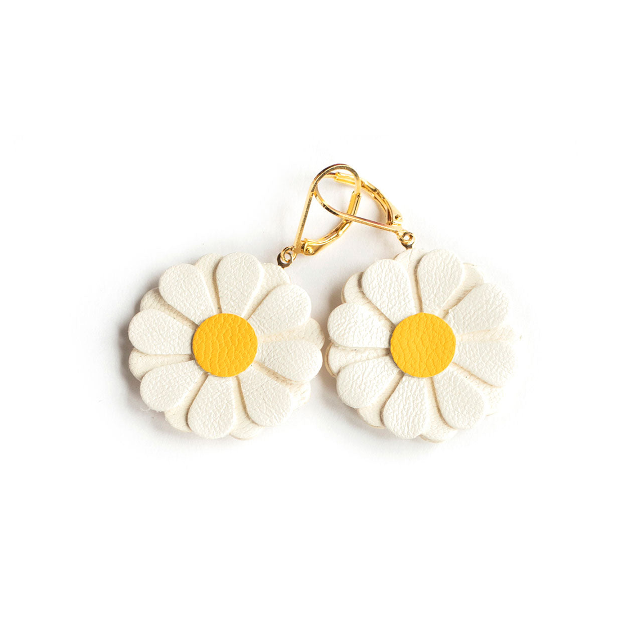 Boucles d'oreilles Pâquerettes