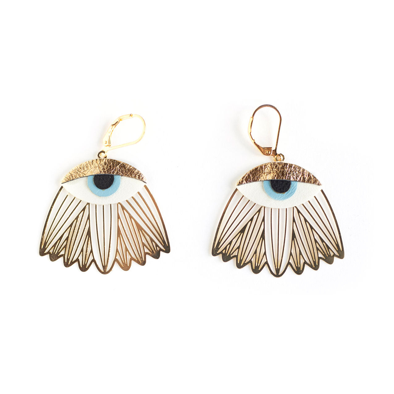 Boucles d'oreilles Yeux (fleur de muguet)