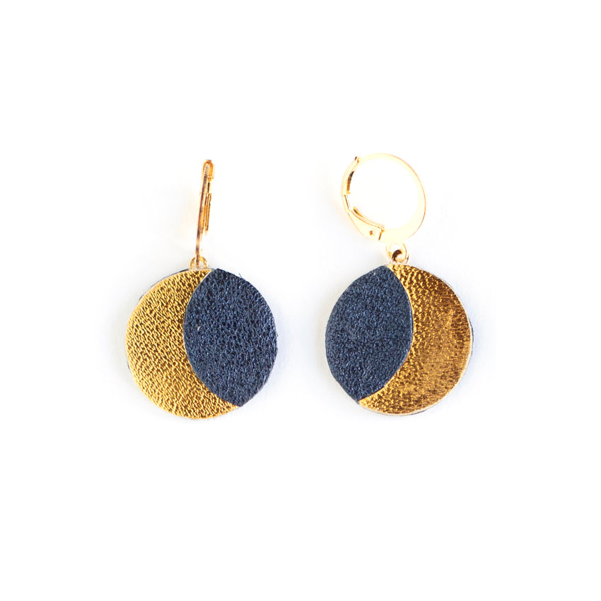 Boucles d'oreilles Croissant de Lune modèle 3