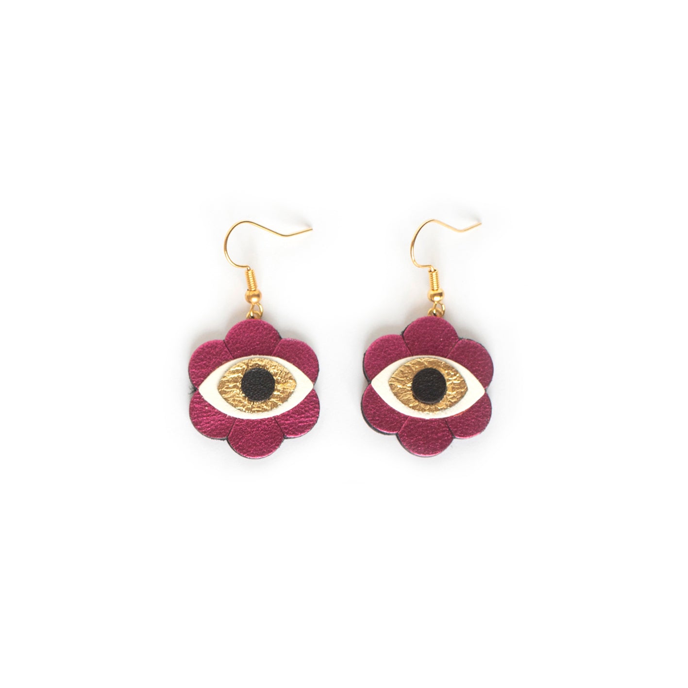 Boucles d'oreilles Yeux en Fleurs