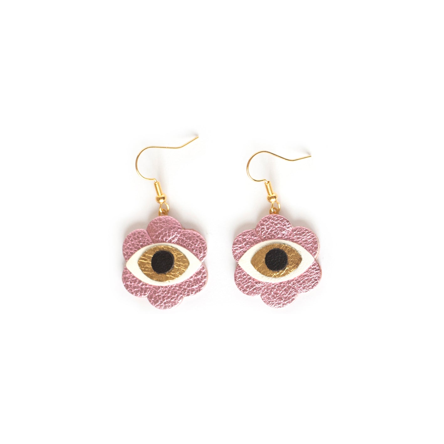 Boucles d'oreilles Yeux en Fleurs