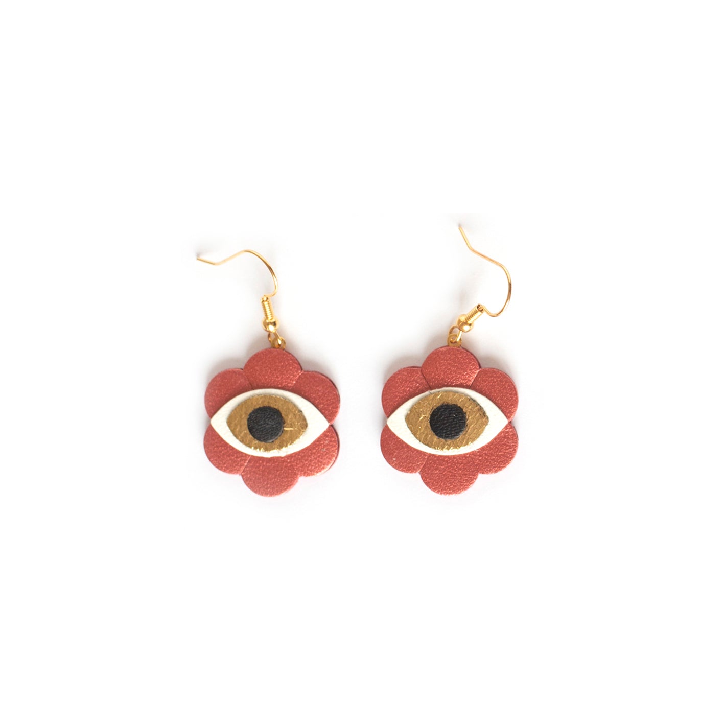 Boucles d'oreilles Yeux en Fleurs