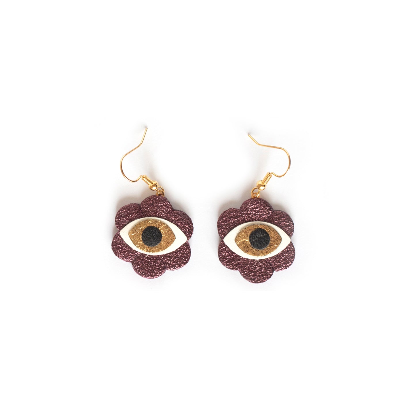 Boucles d'oreilles Yeux en Fleurs