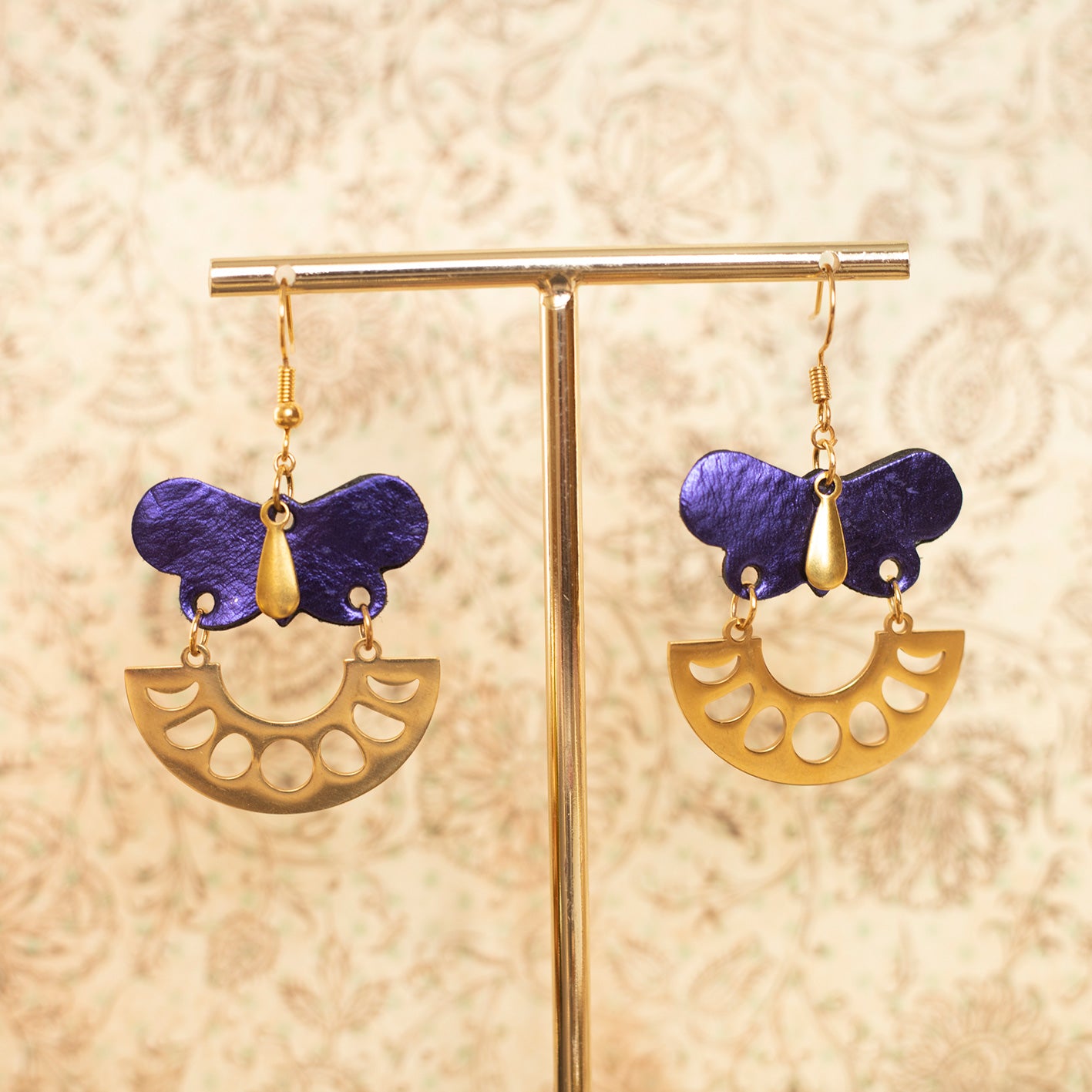 Boucles d’oreilles La danse du papillon nocturne