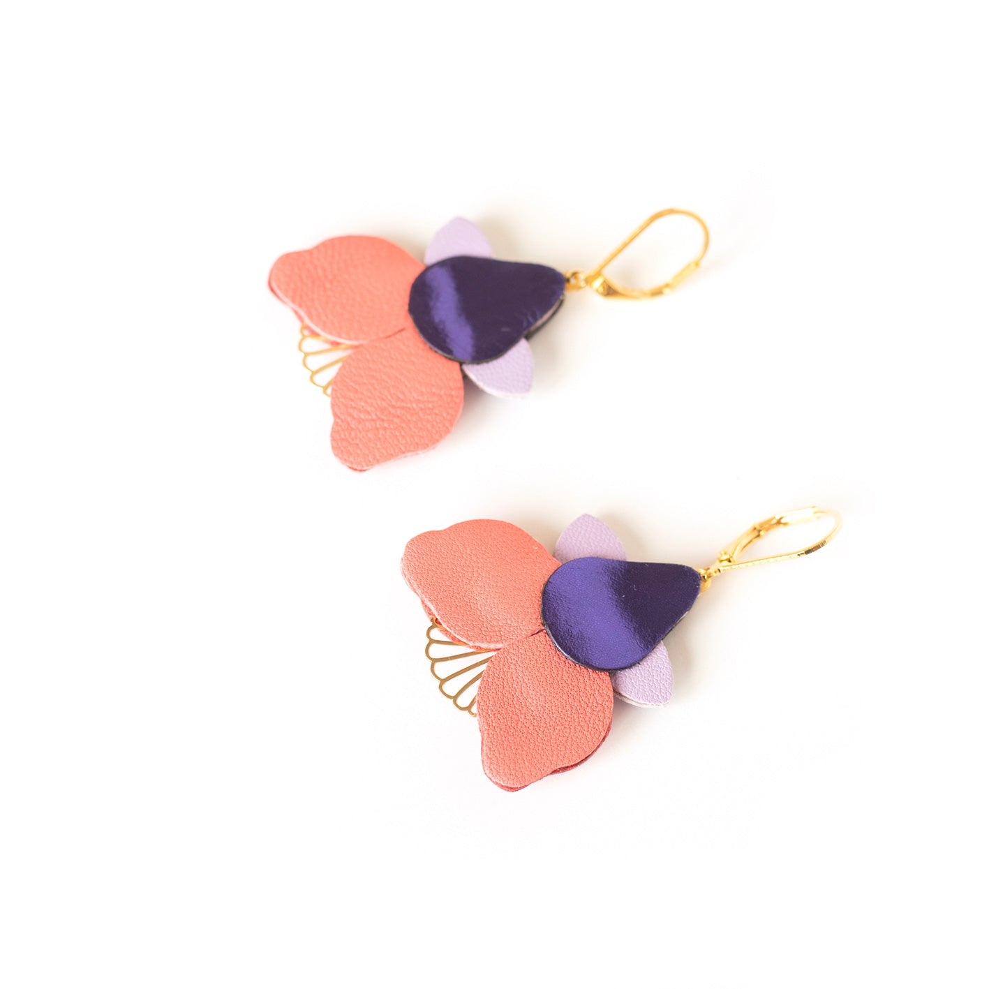 Boucles d'oreilles Sauge officinale