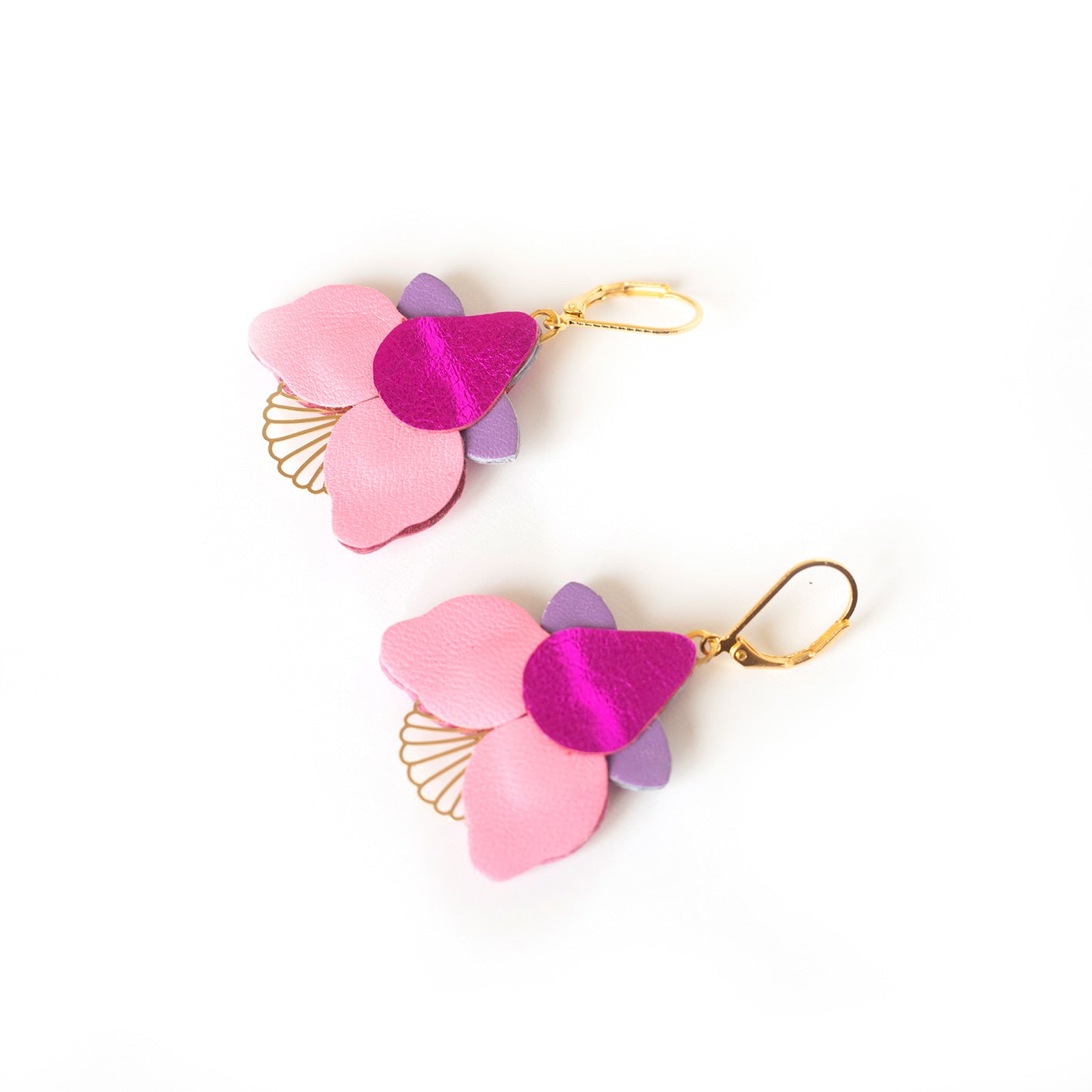 Boucles d'oreilles Sauge officinale