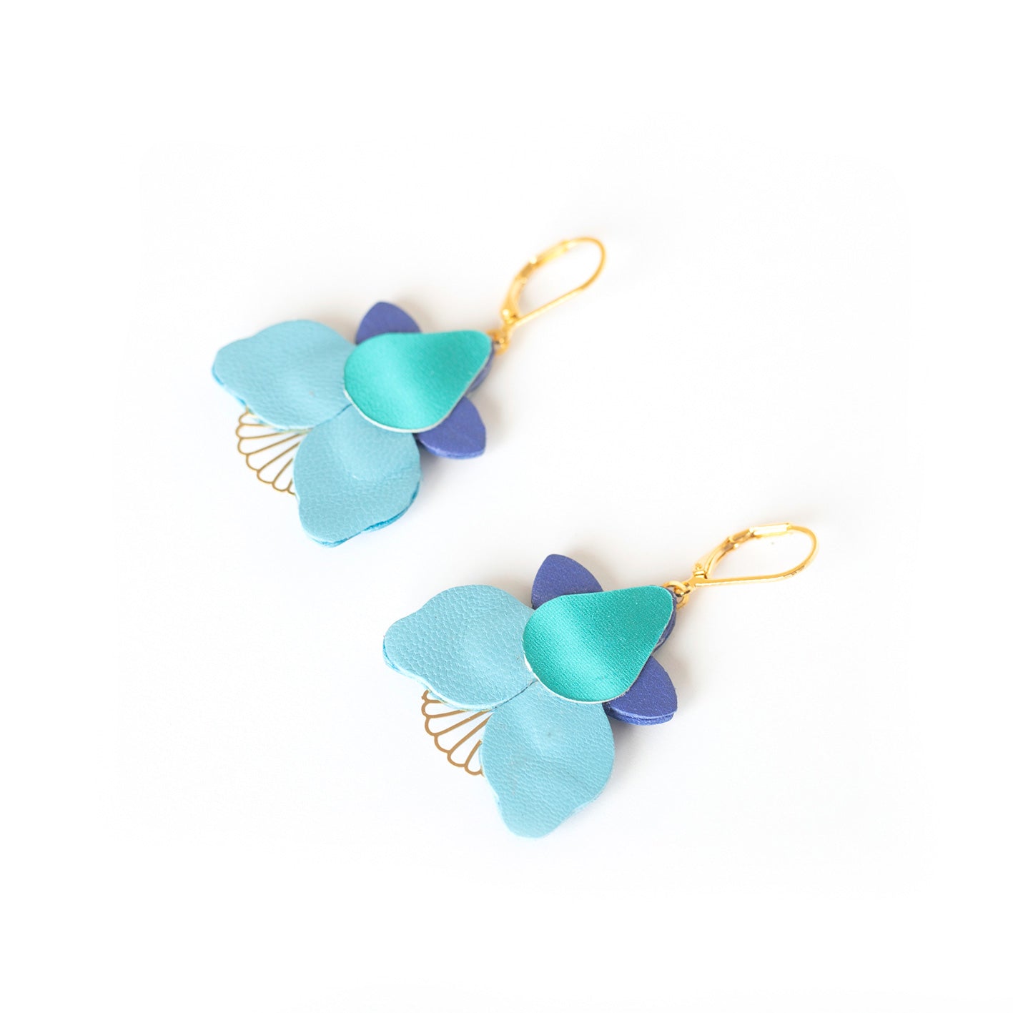 Boucles d'oreilles Sauge officinale