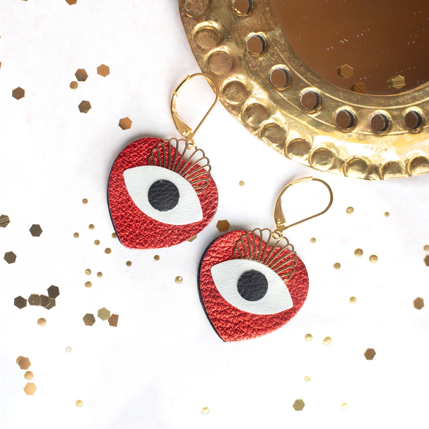 Boucles d'oreilles Ex-Voto Yeux