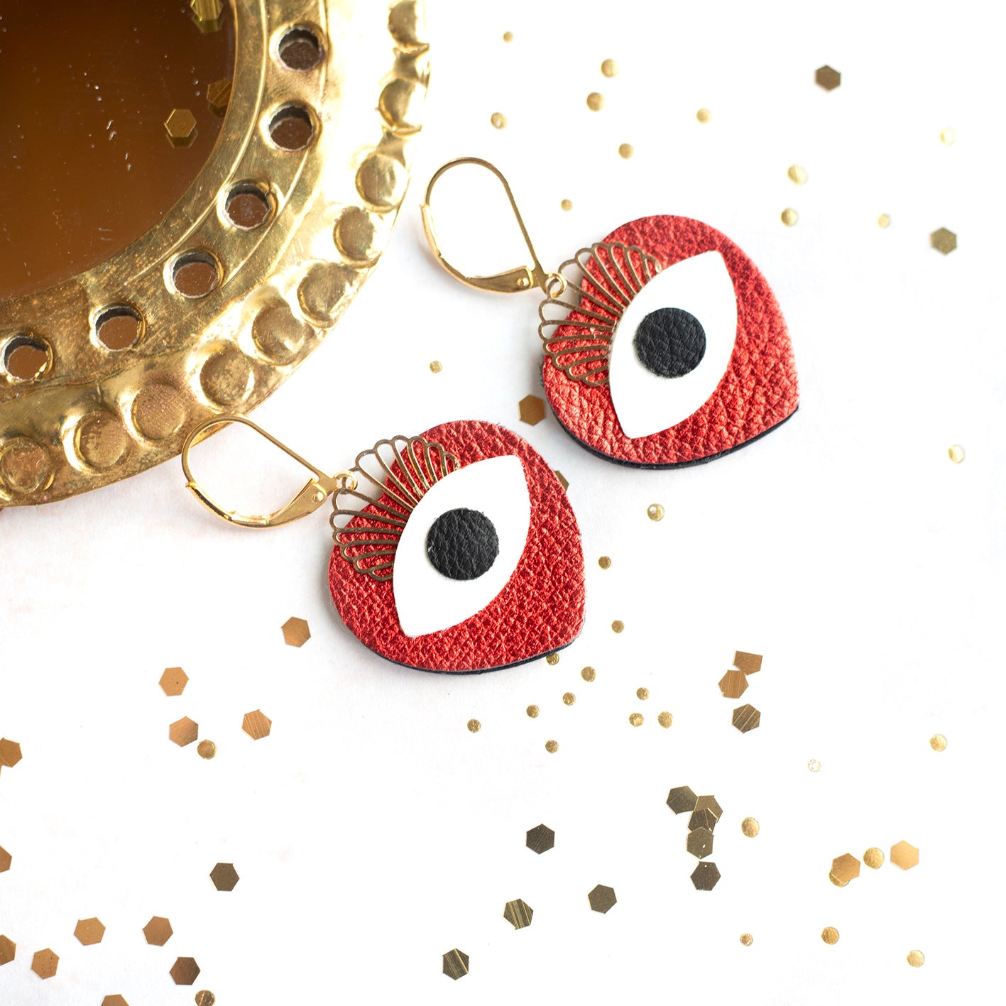 Boucles d'oreilles Ex-Voto Yeux