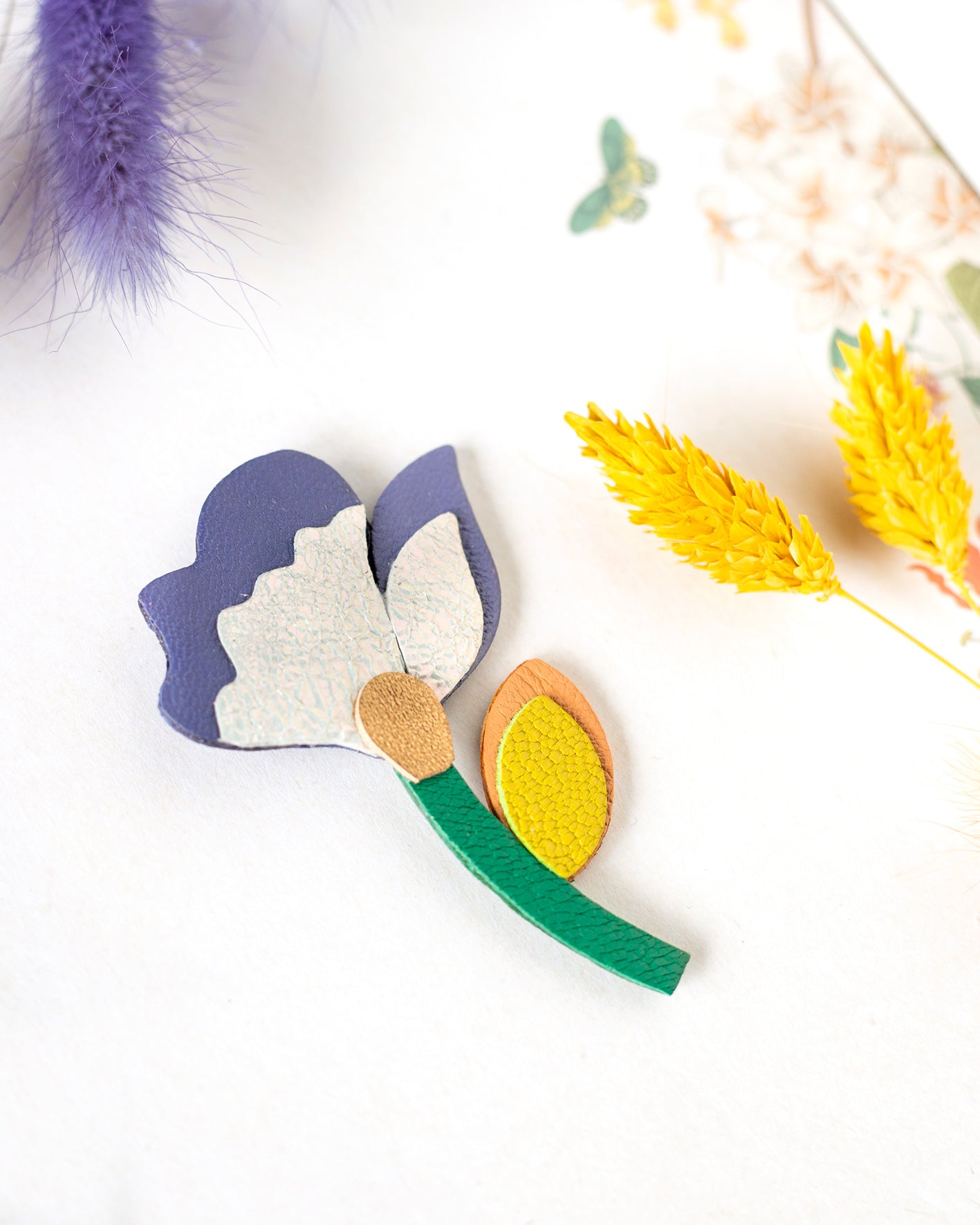 Broche Fleur