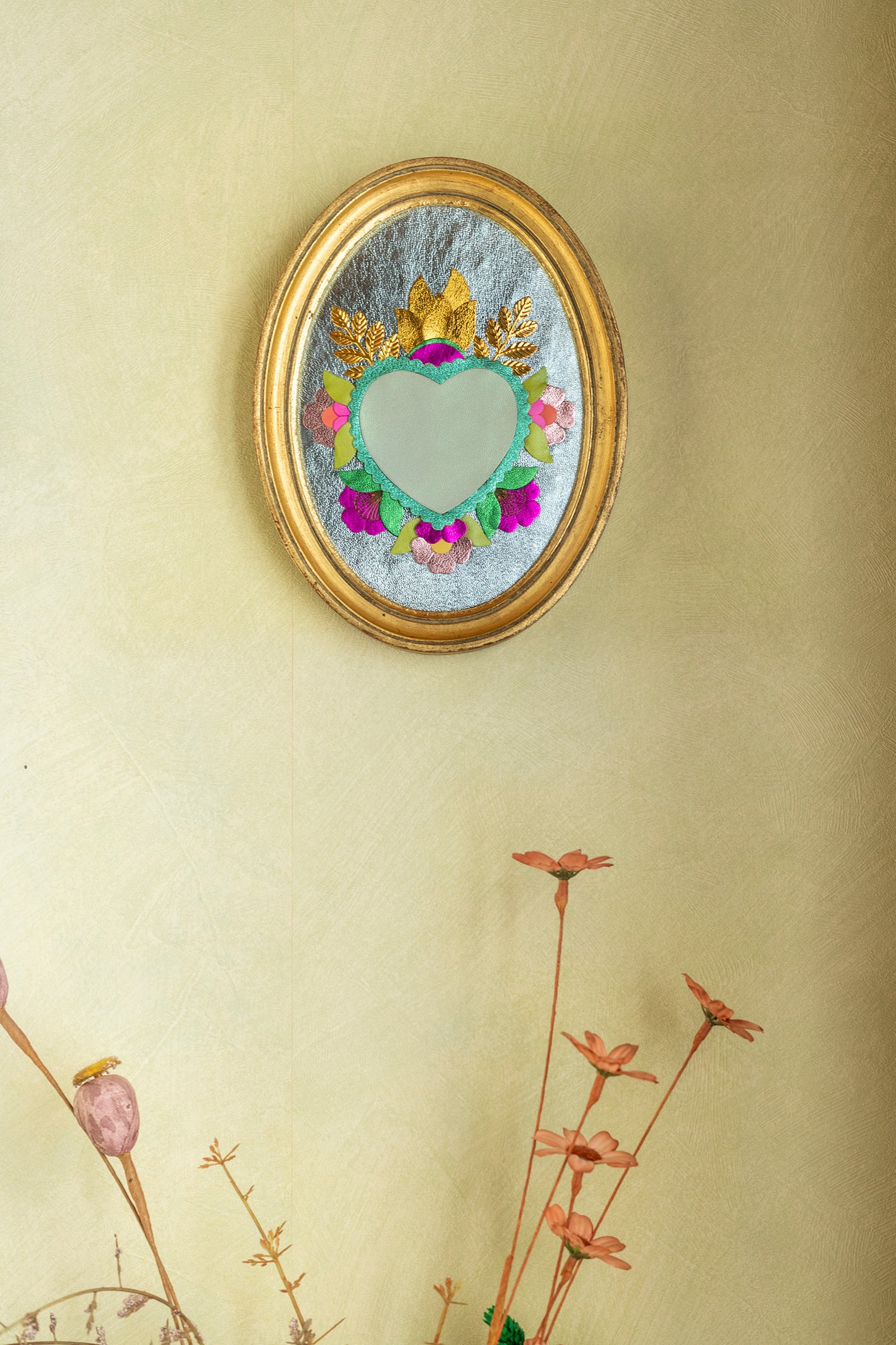 Tableau Ex-Voto Le Coeur Fleurissant