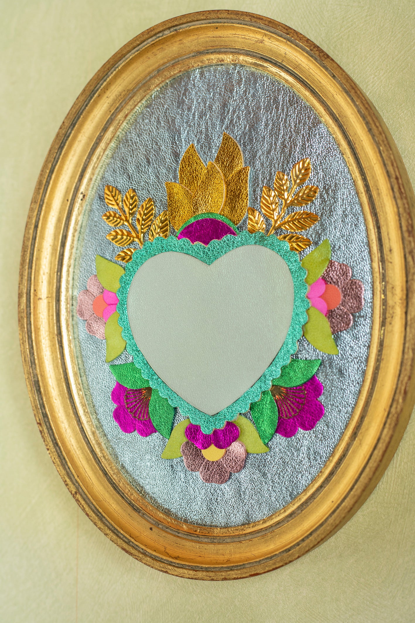Tableau Ex-Voto Le Coeur Fleurissant