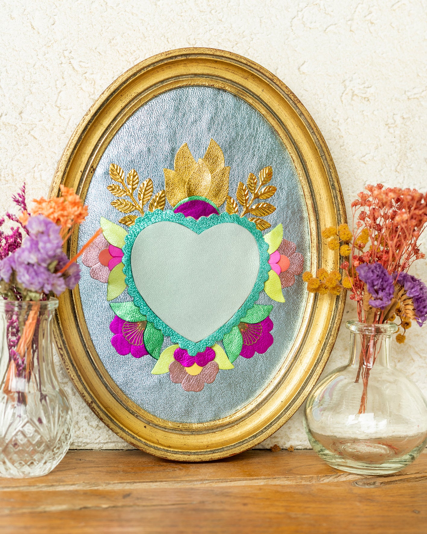 Tableau Ex-Voto Le Coeur Fleurissant