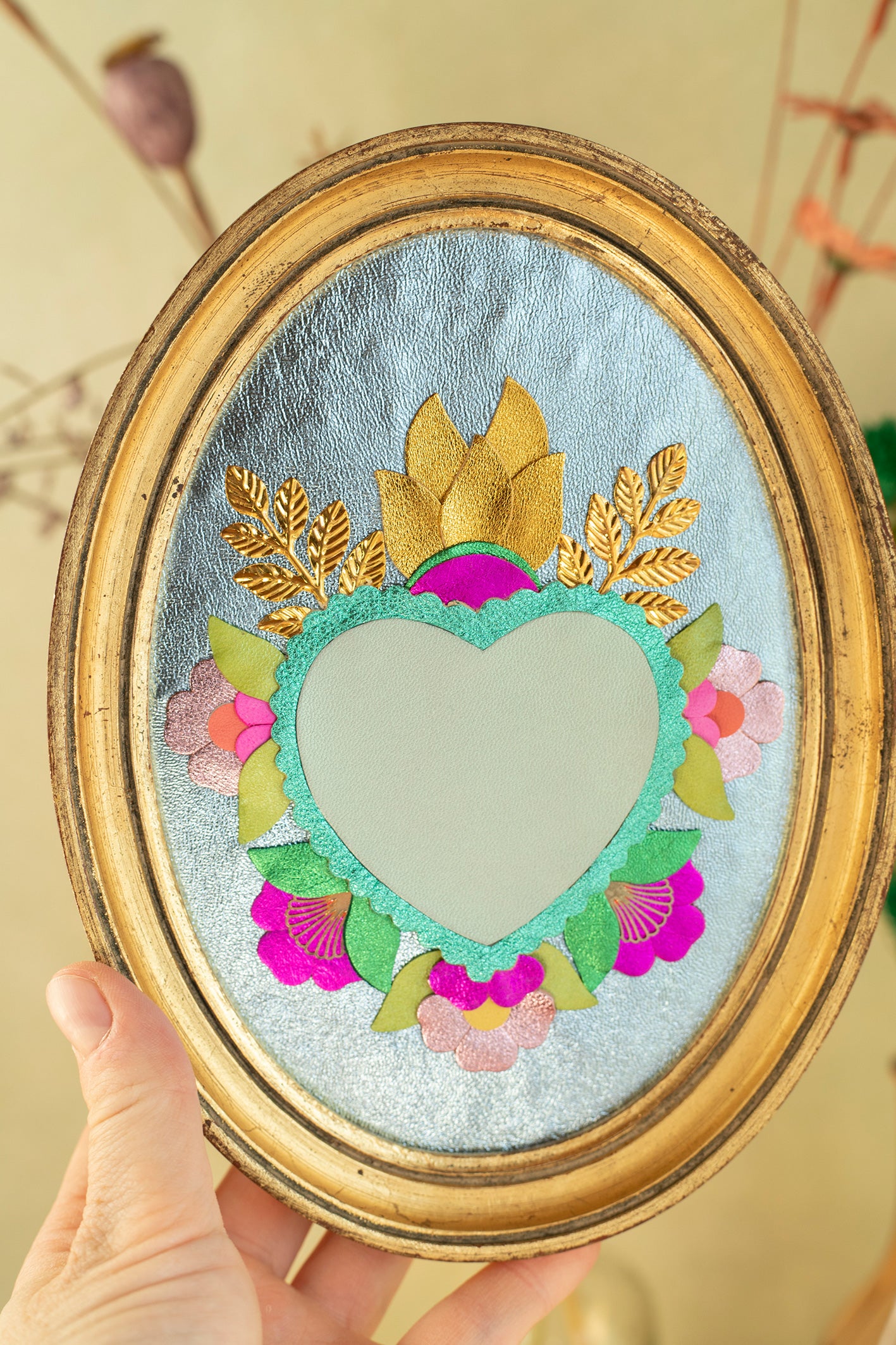 Tableau Ex-Voto Le Coeur Fleurissant