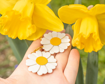 Boucles d'oreilles Marguerites Midi