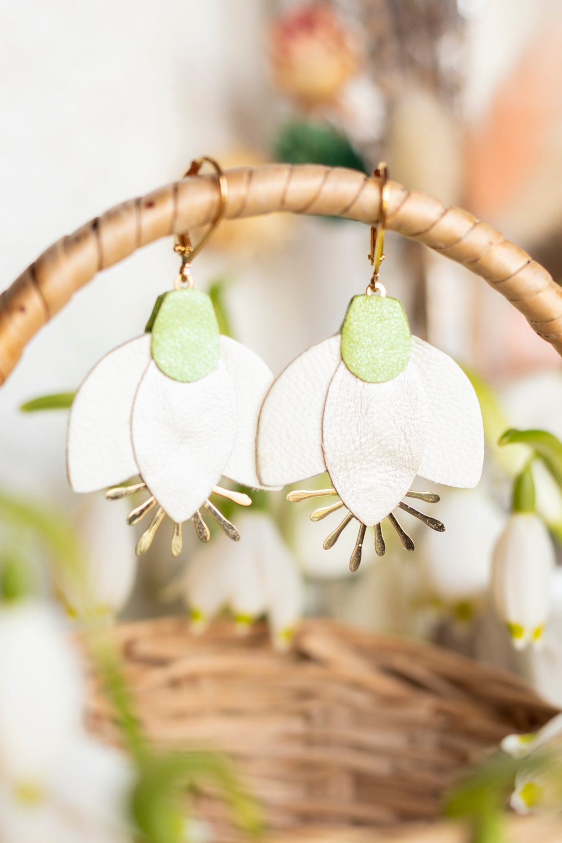 Boucles d'oreilles Nivéoles