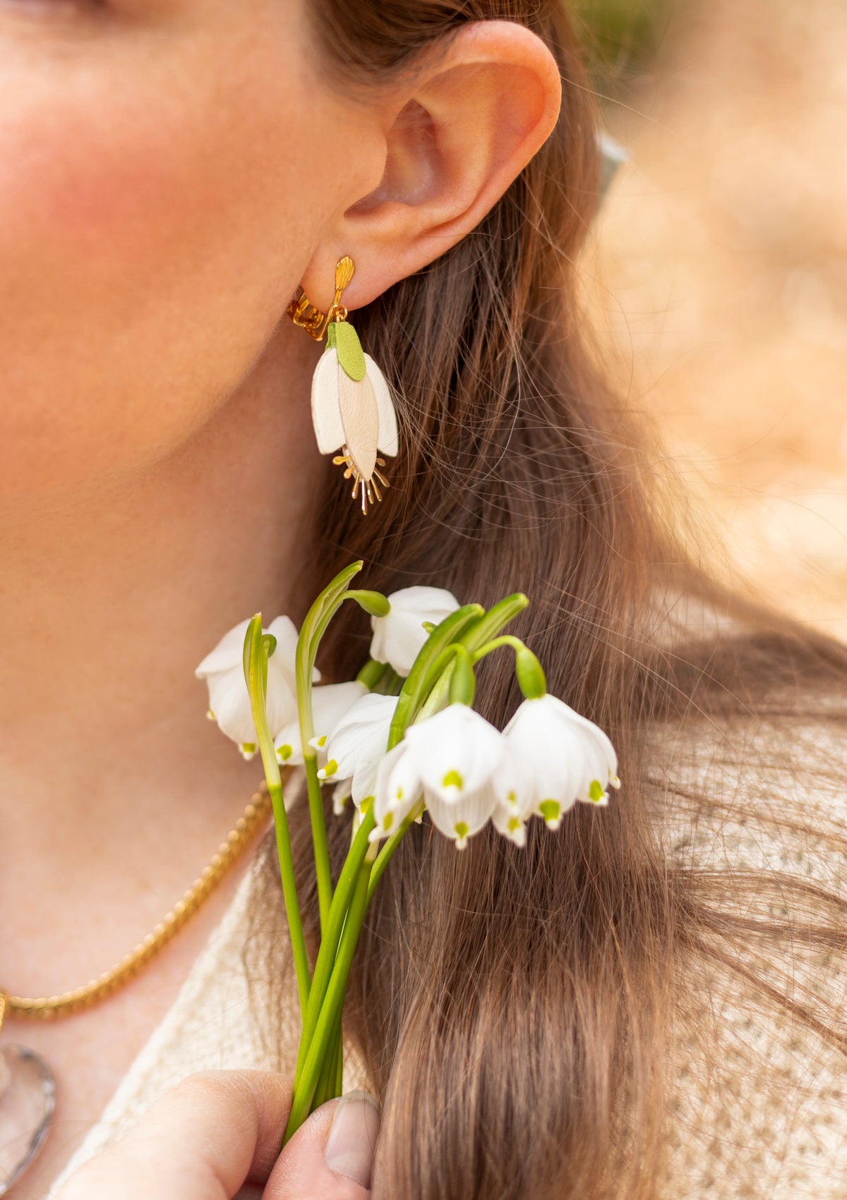 Boucles d'oreilles Nivéoles
