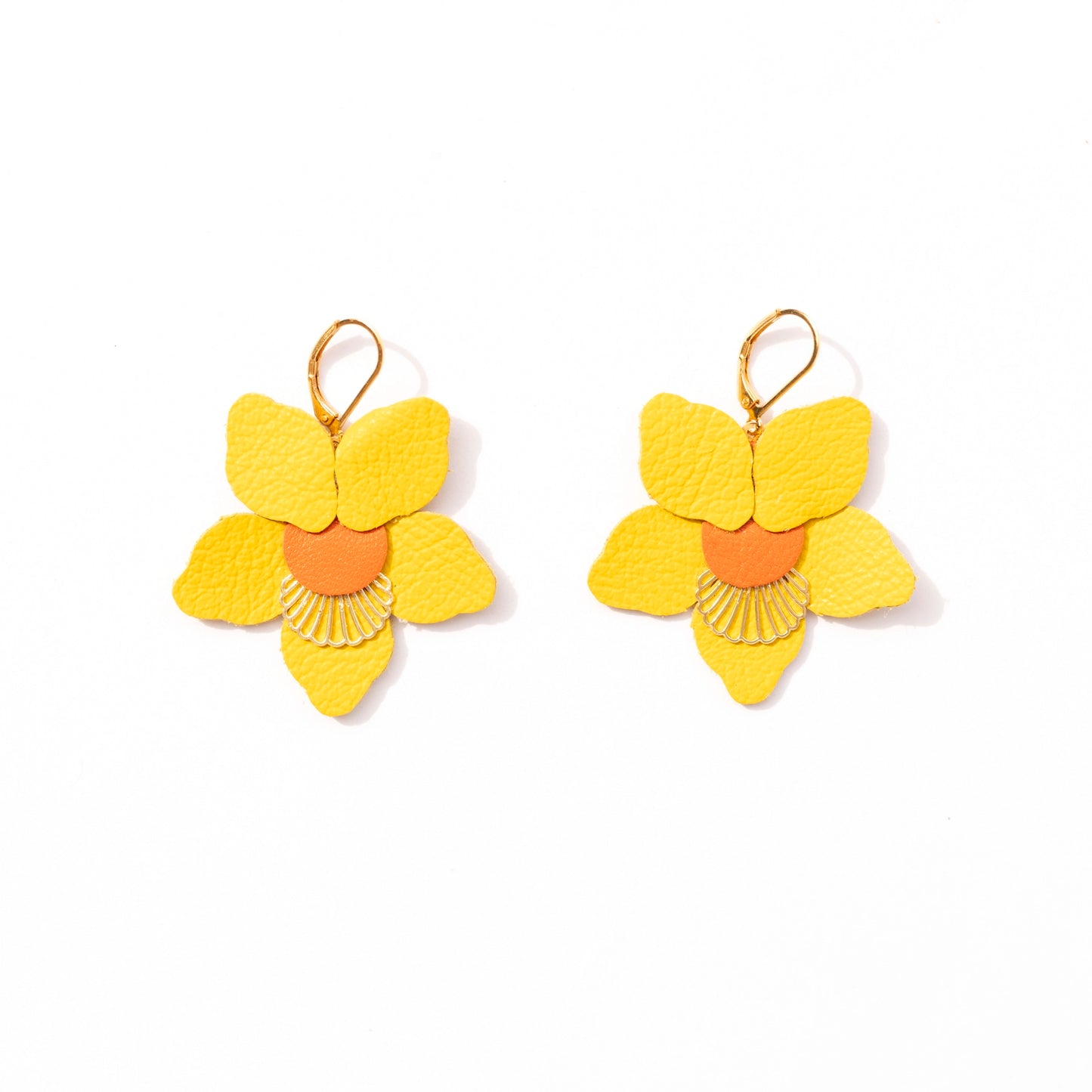 Boucles d'oreilles Jonquilles