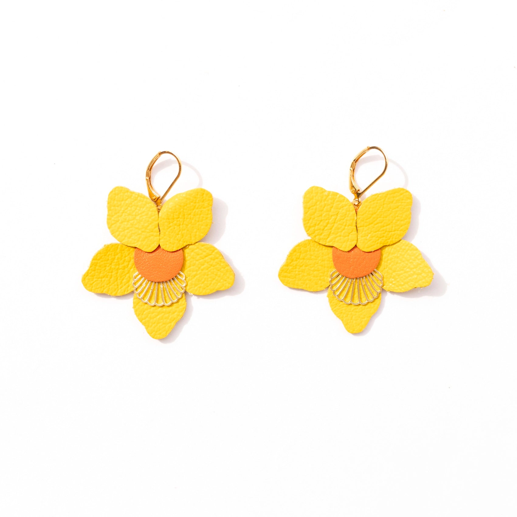Boucles d'oreilles Jonquilles