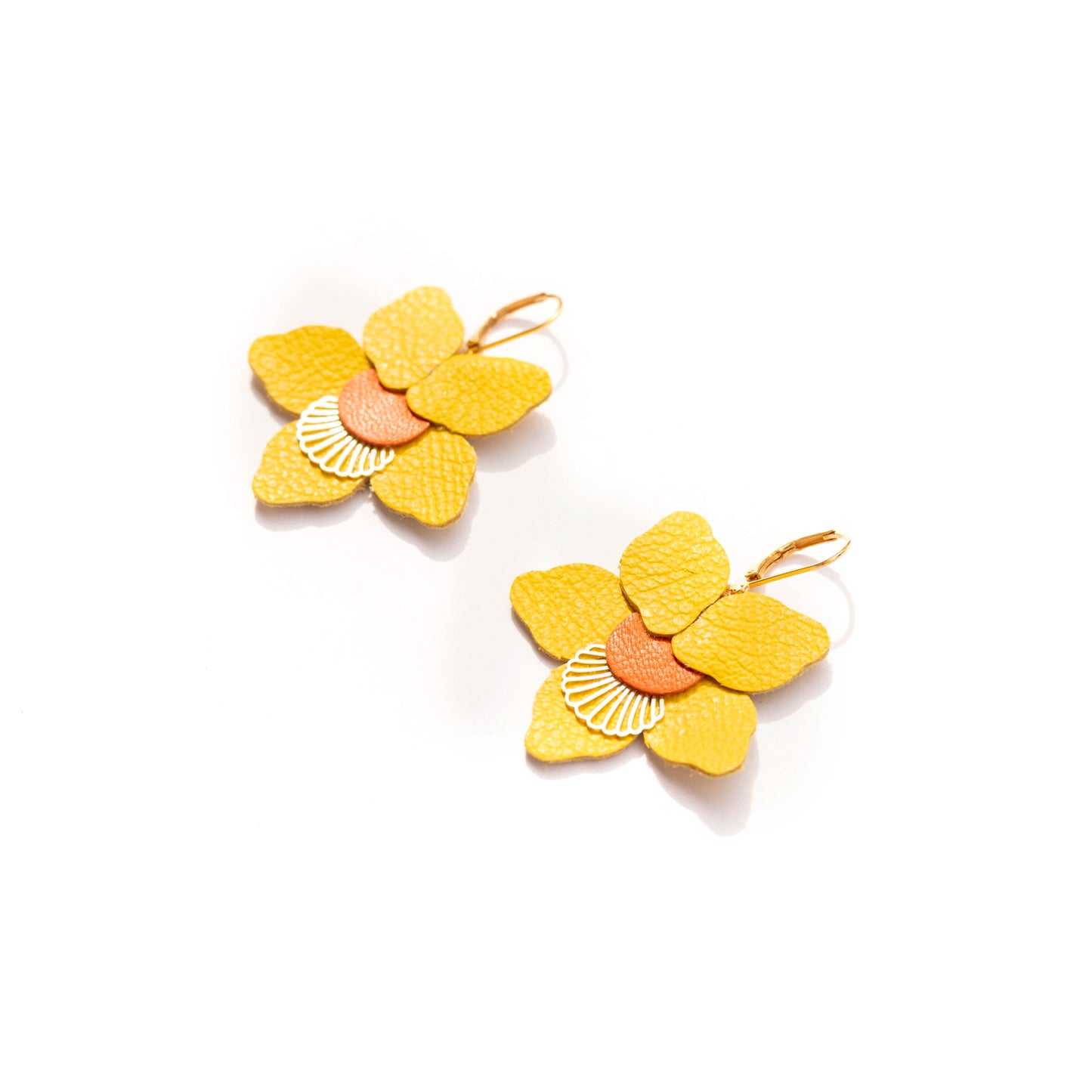 Boucles d'oreilles Jonquilles