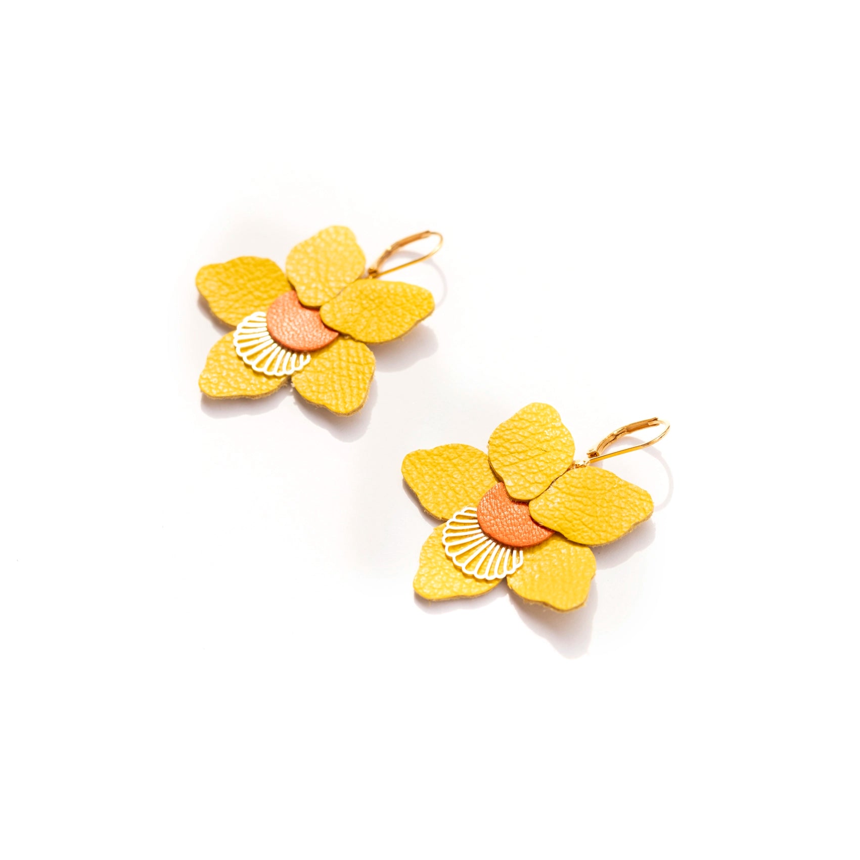 Boucles d'oreilles Jonquilles