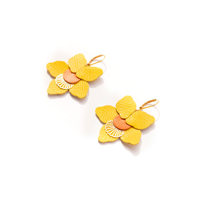 Boucles d'oreilles Jonquilles