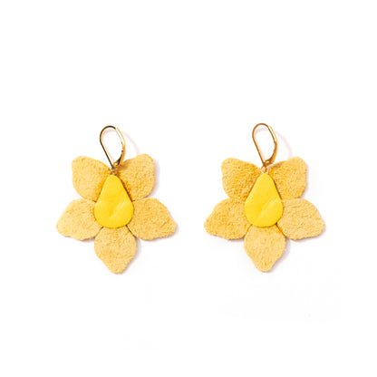Boucles d'oreilles Jonquilles