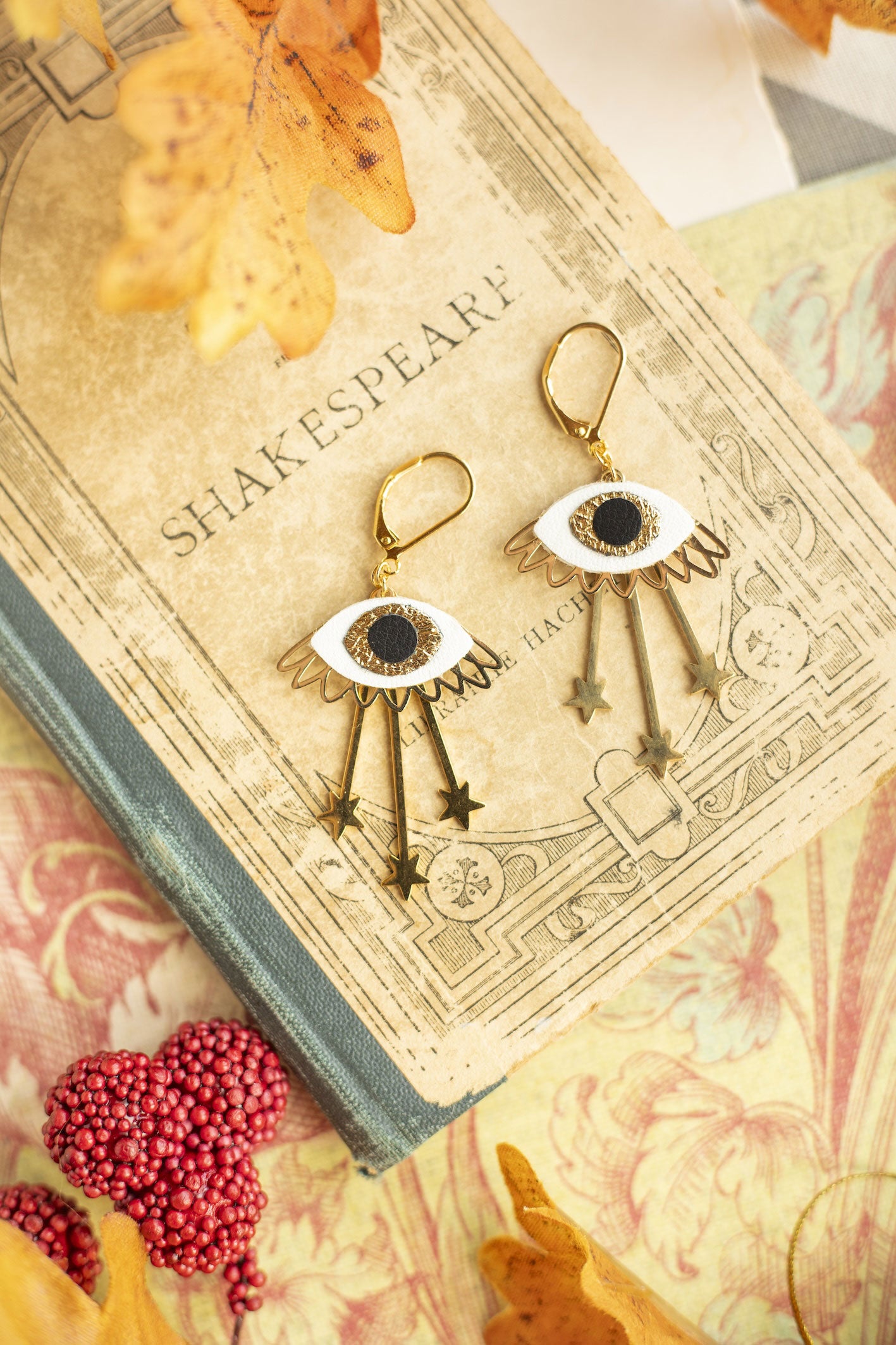 Boucles d'oreilles Yeux d'Étoiles Filantes