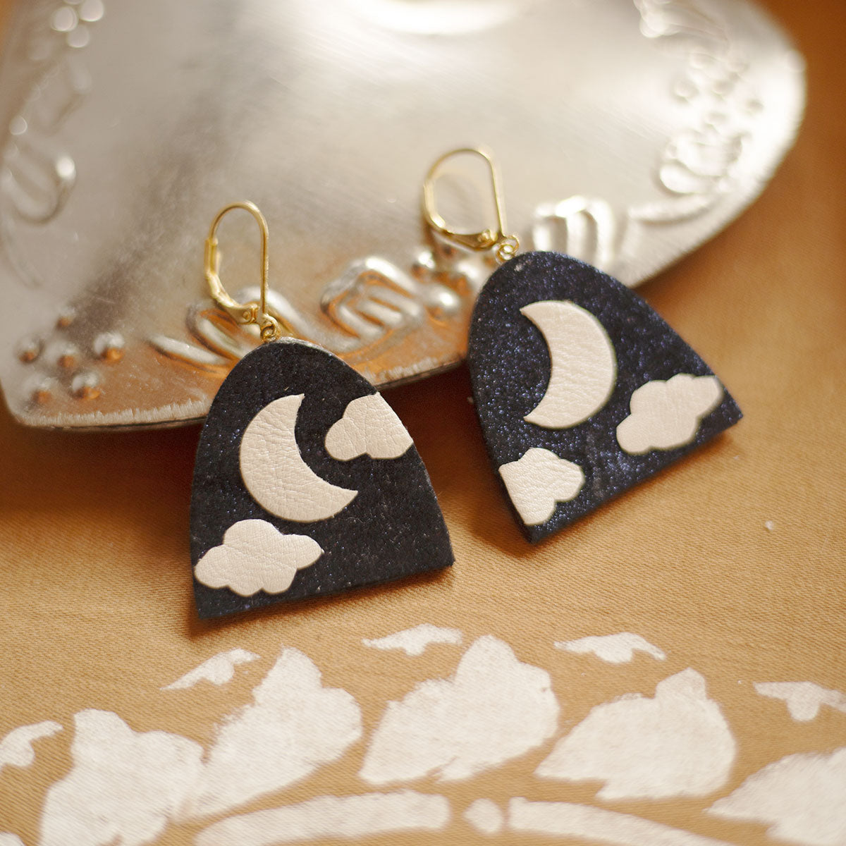 Boucles d'oreilles Demi-Lune