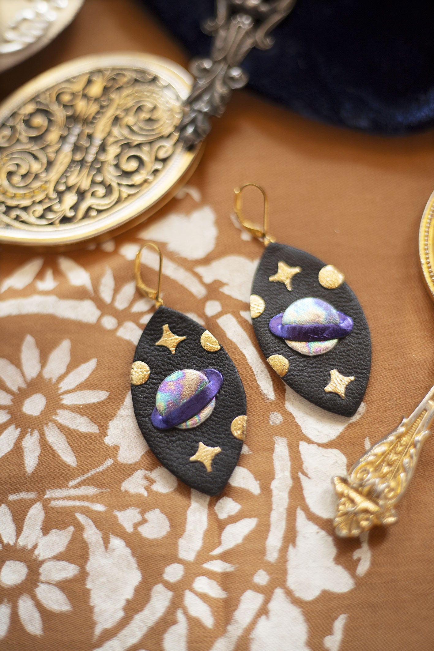 Boucles d'oreilles Planetarium