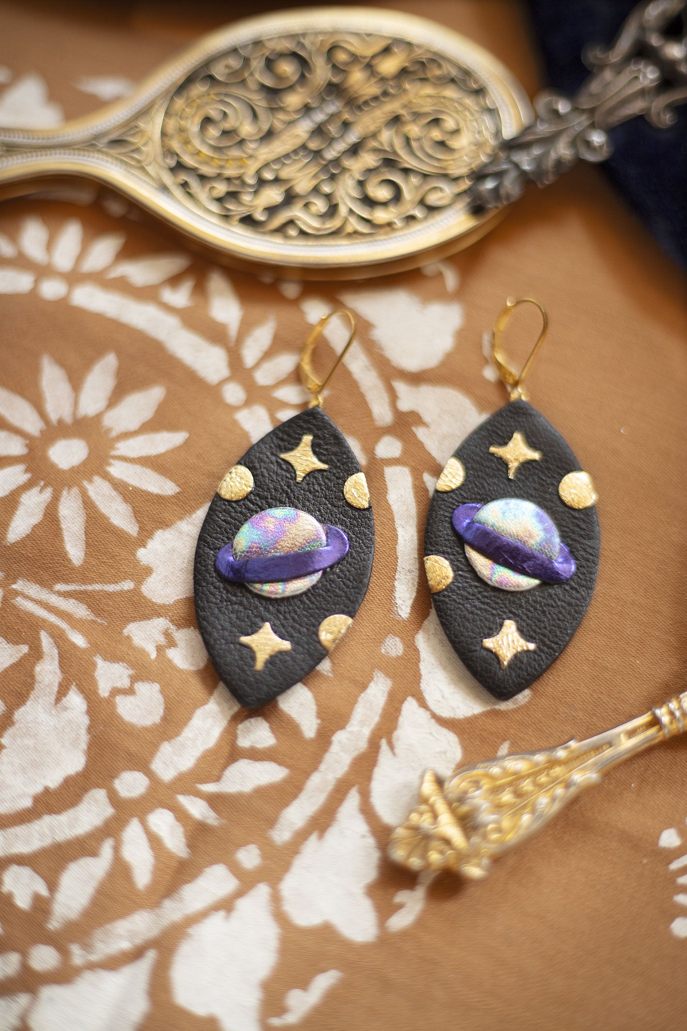 Boucles d'oreilles Planetarium