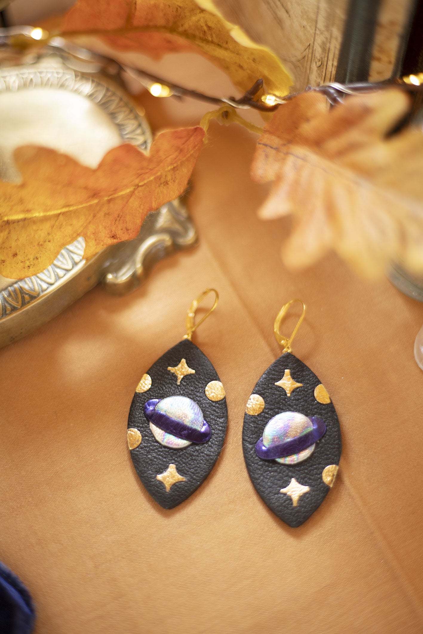 Boucles d'oreilles Planetarium