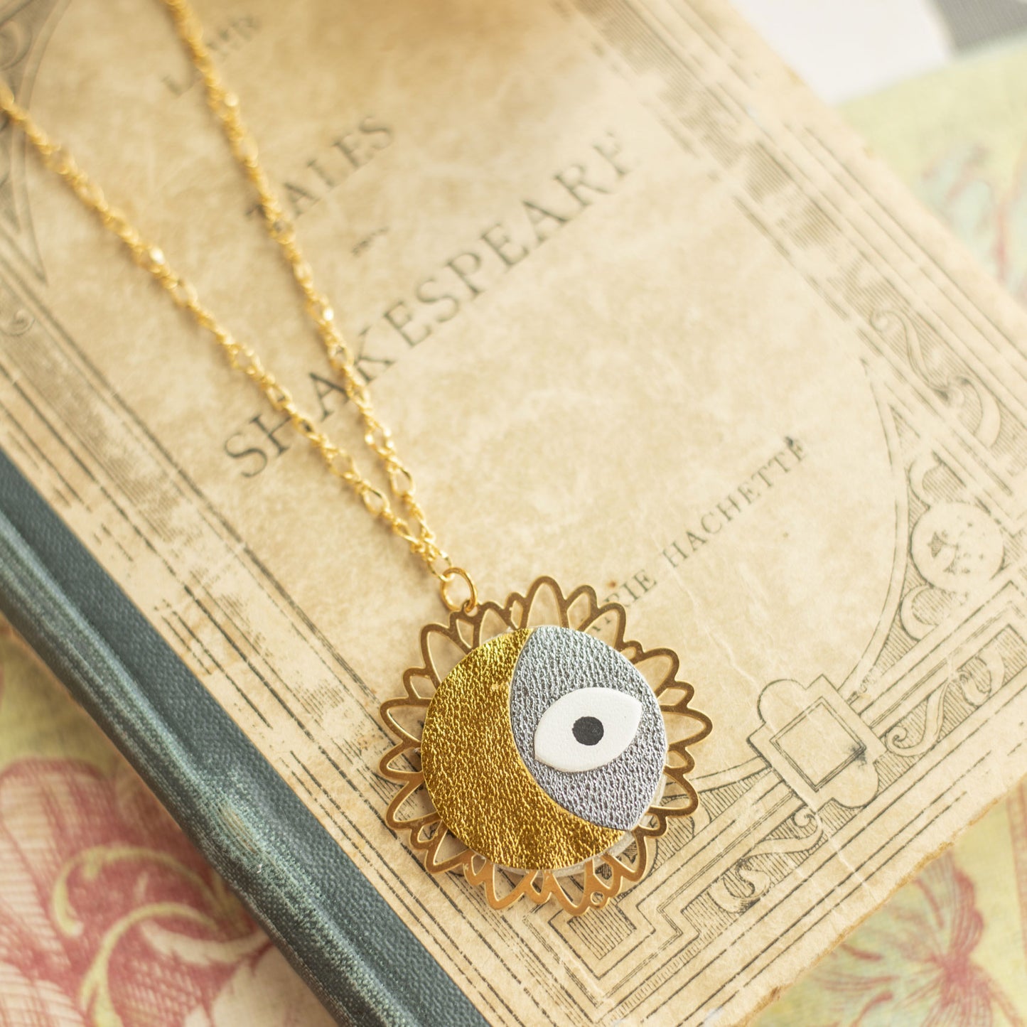 Collier Lune d'Or