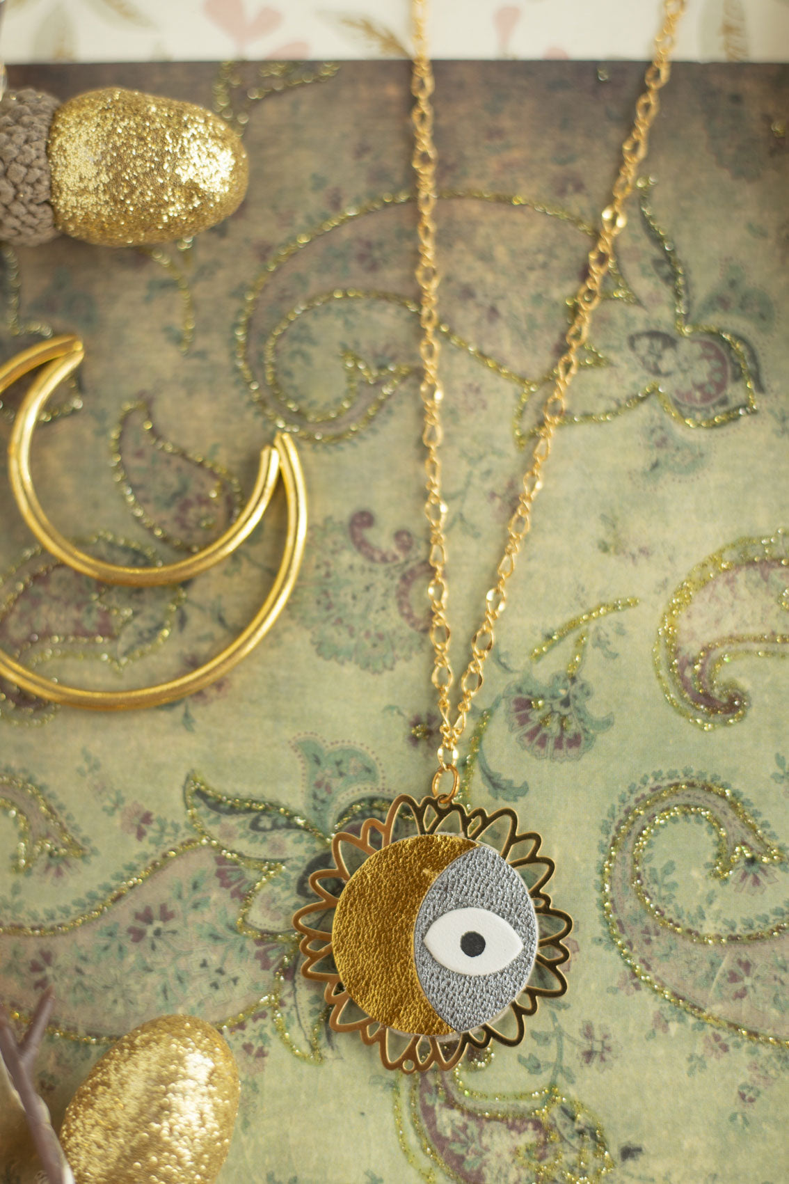 Collier Lune d'Or