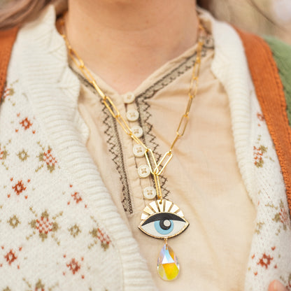 Collier Oeil de Cristal