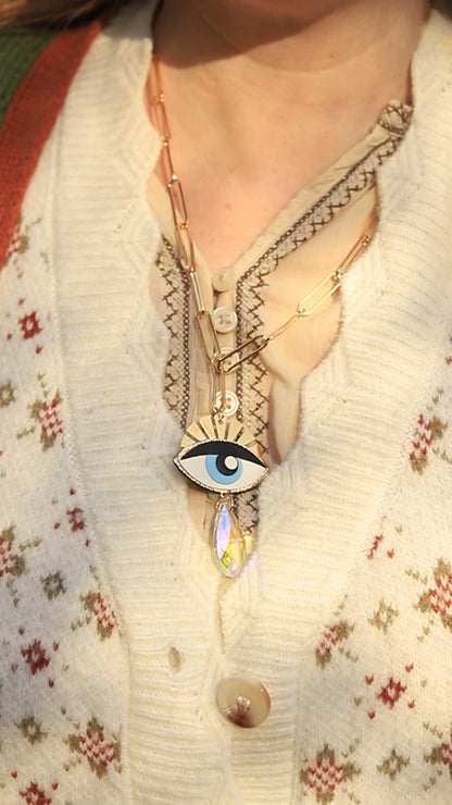 Collier Oeil de Cristal